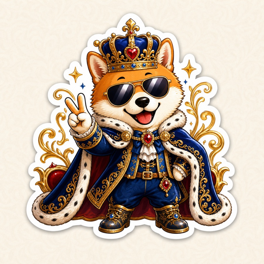Royal 贴纸风格效果图