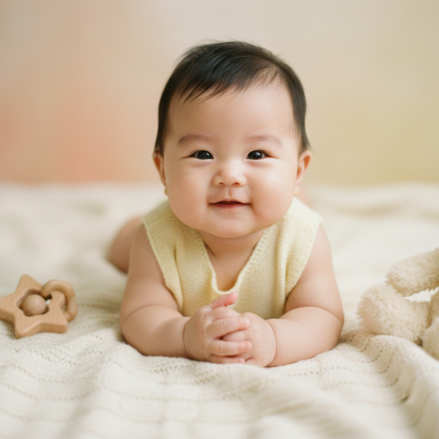 仰躺毯子特写风格效果图
