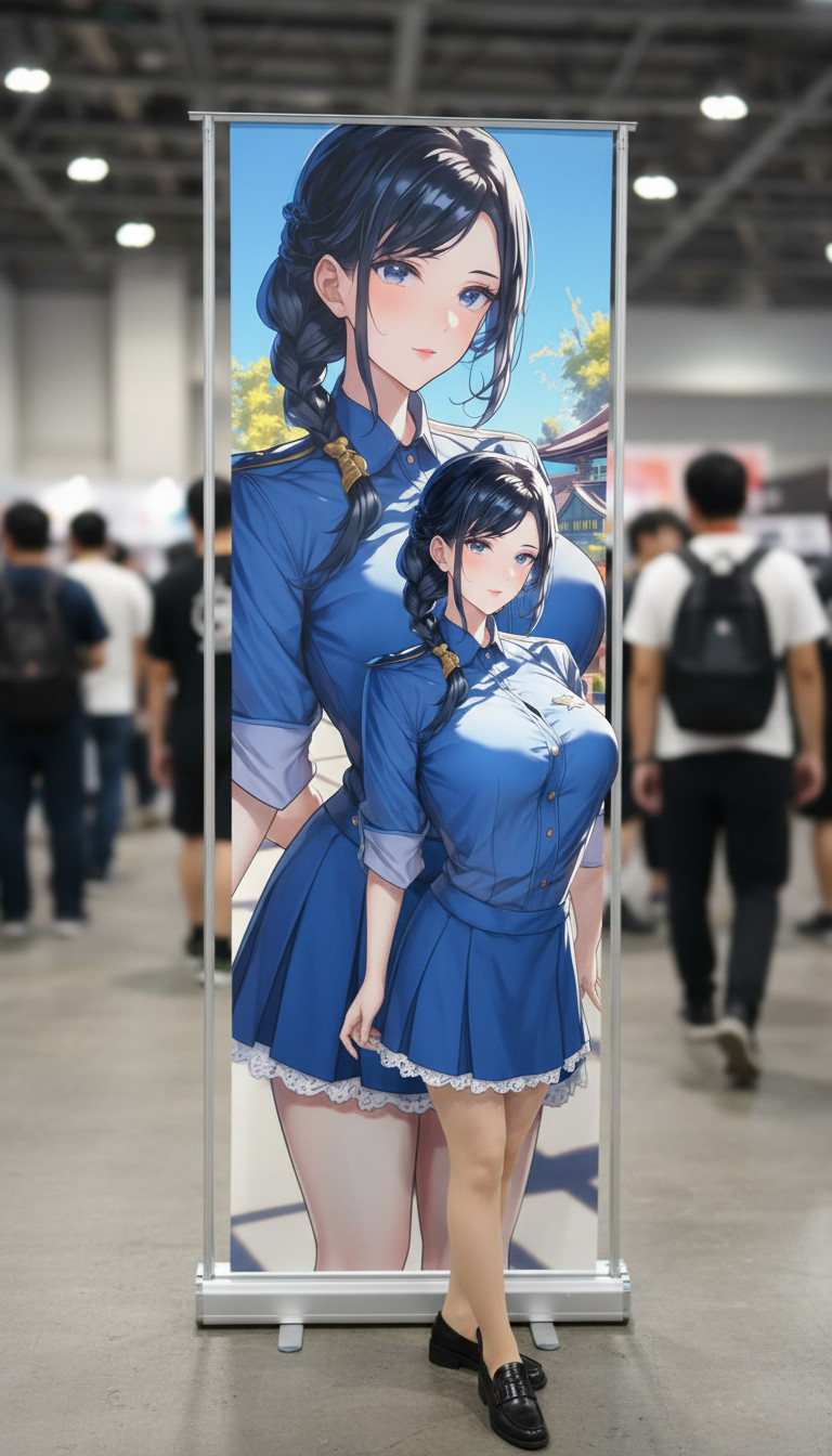 漫画立牌+真人🍌效果演示