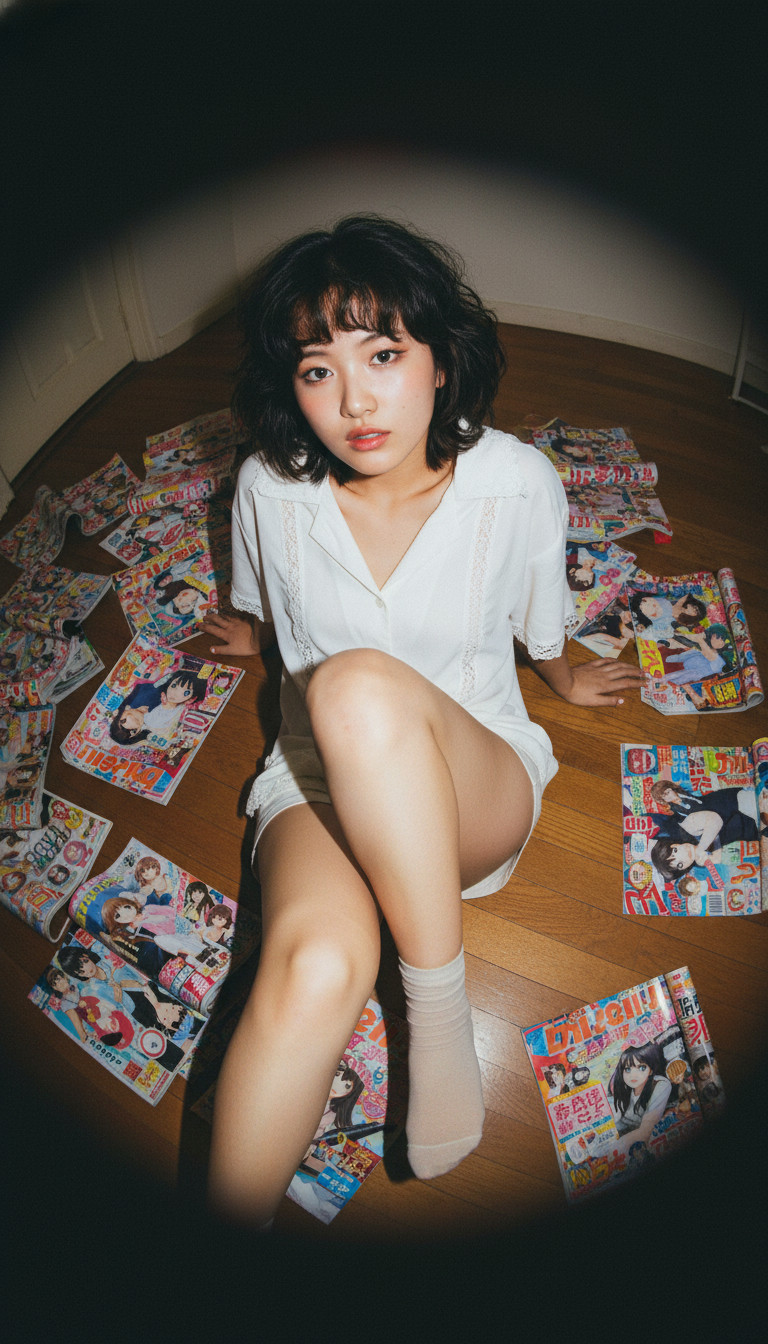 胶片照，日本复古美学（女）🍌效果演示