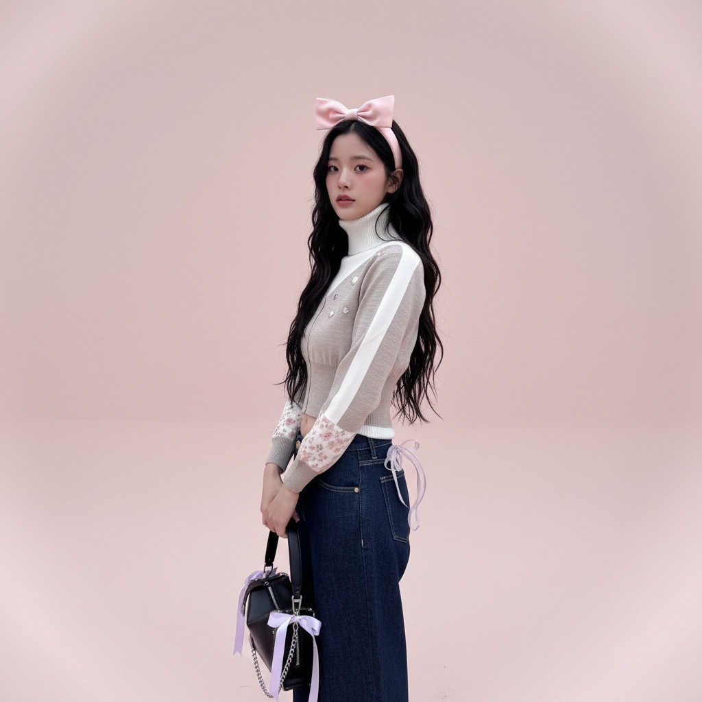 将任何物体戴上少女蝴蝶结🎀风格效果图