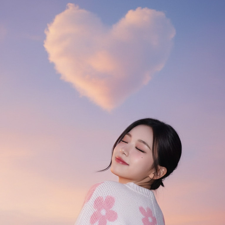 爱心云（女）风格效果图