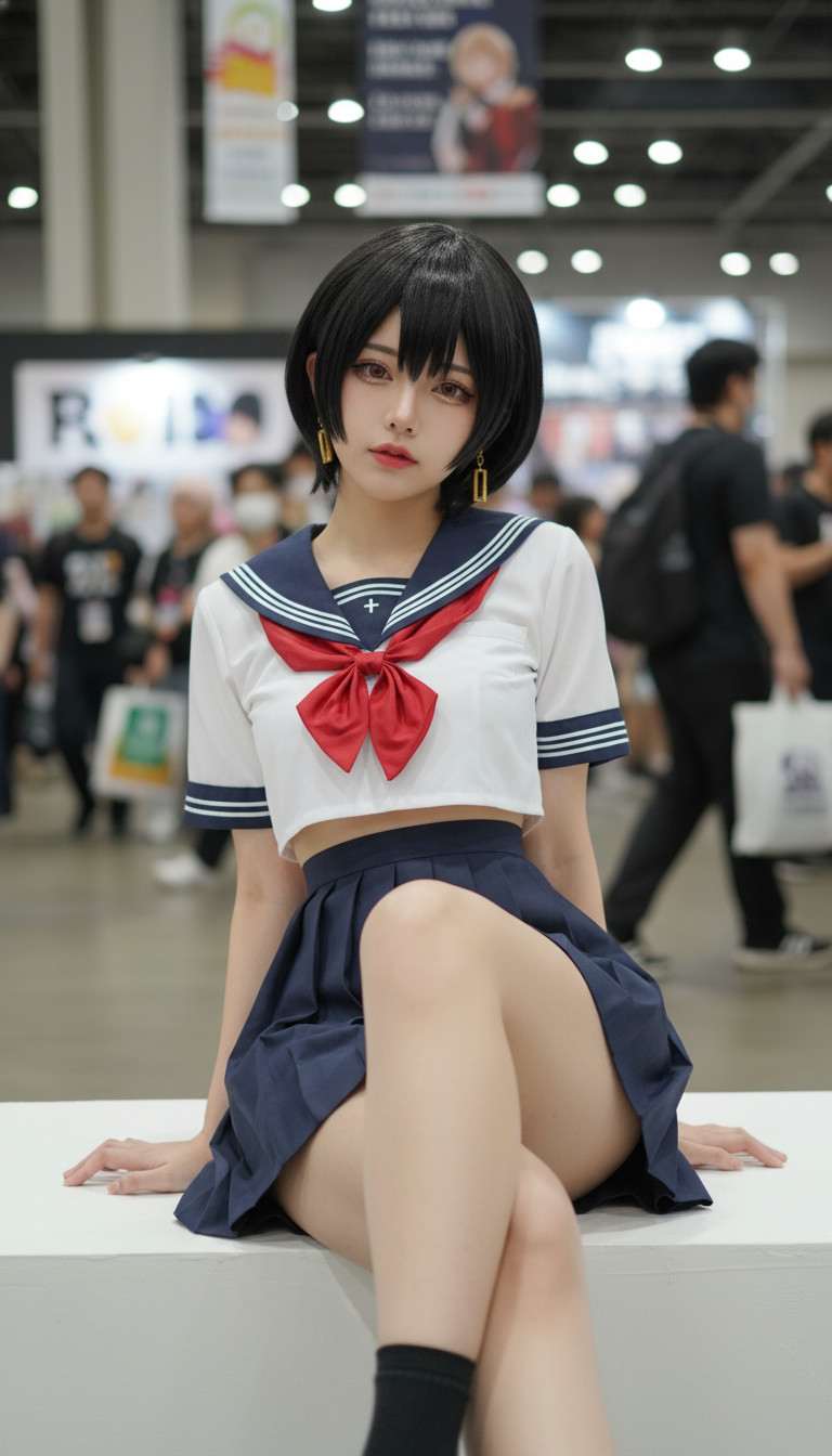 漫画转真人coser效果演示