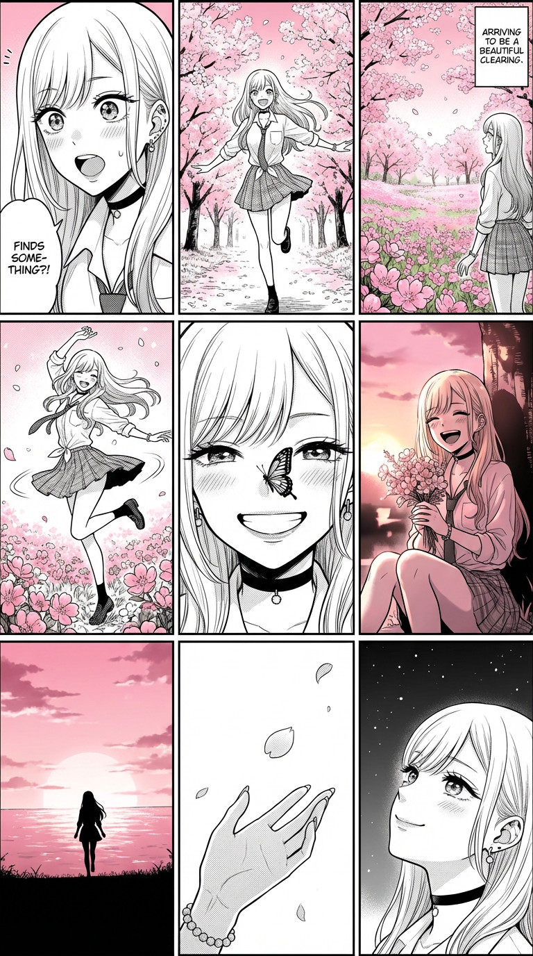 九宫格漫画🍌效果演示