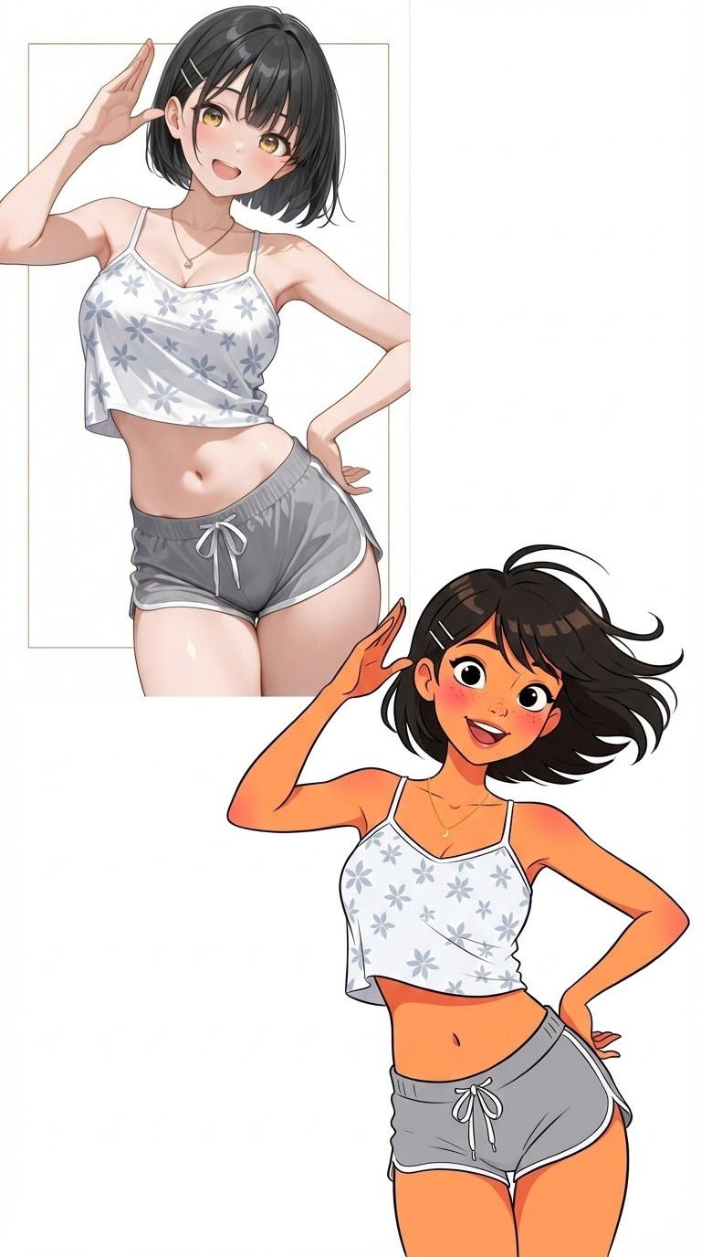 真人+Disney 卡通效果预览
