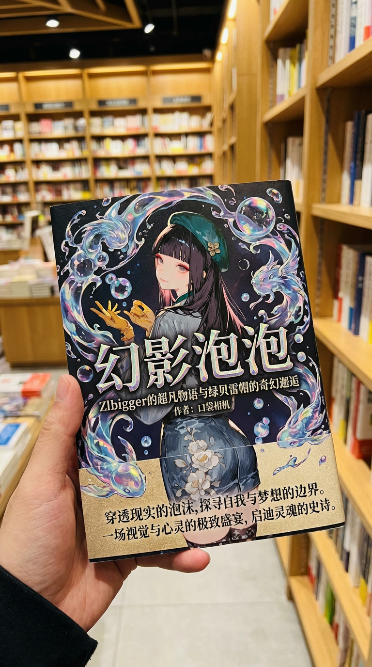 手持漫画书效果演示