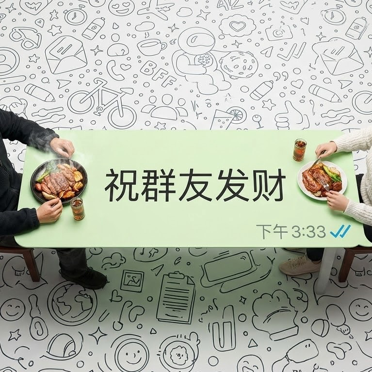 气泡文字+真人风格效果图