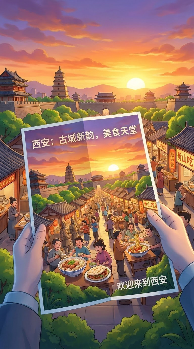 旅游宣传册效果演示