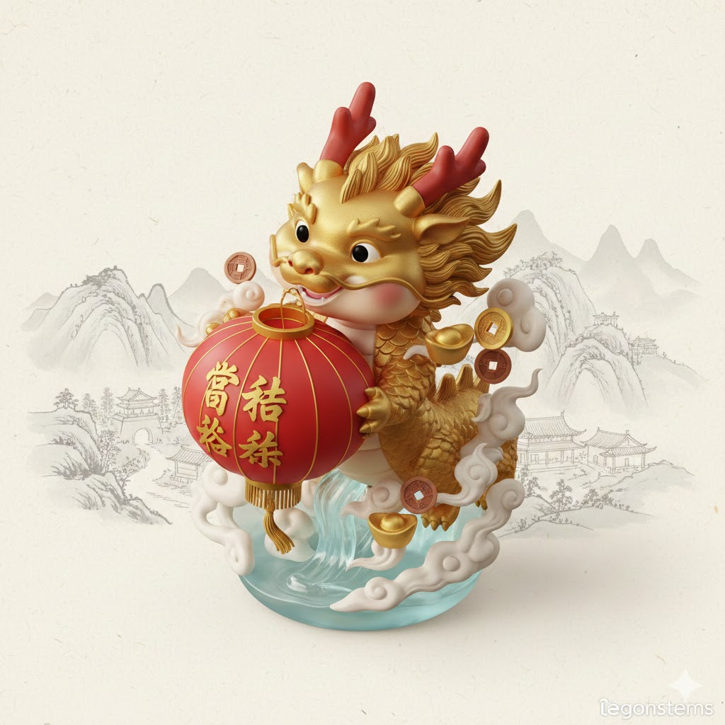 万物皆可中国水墨风格效果图