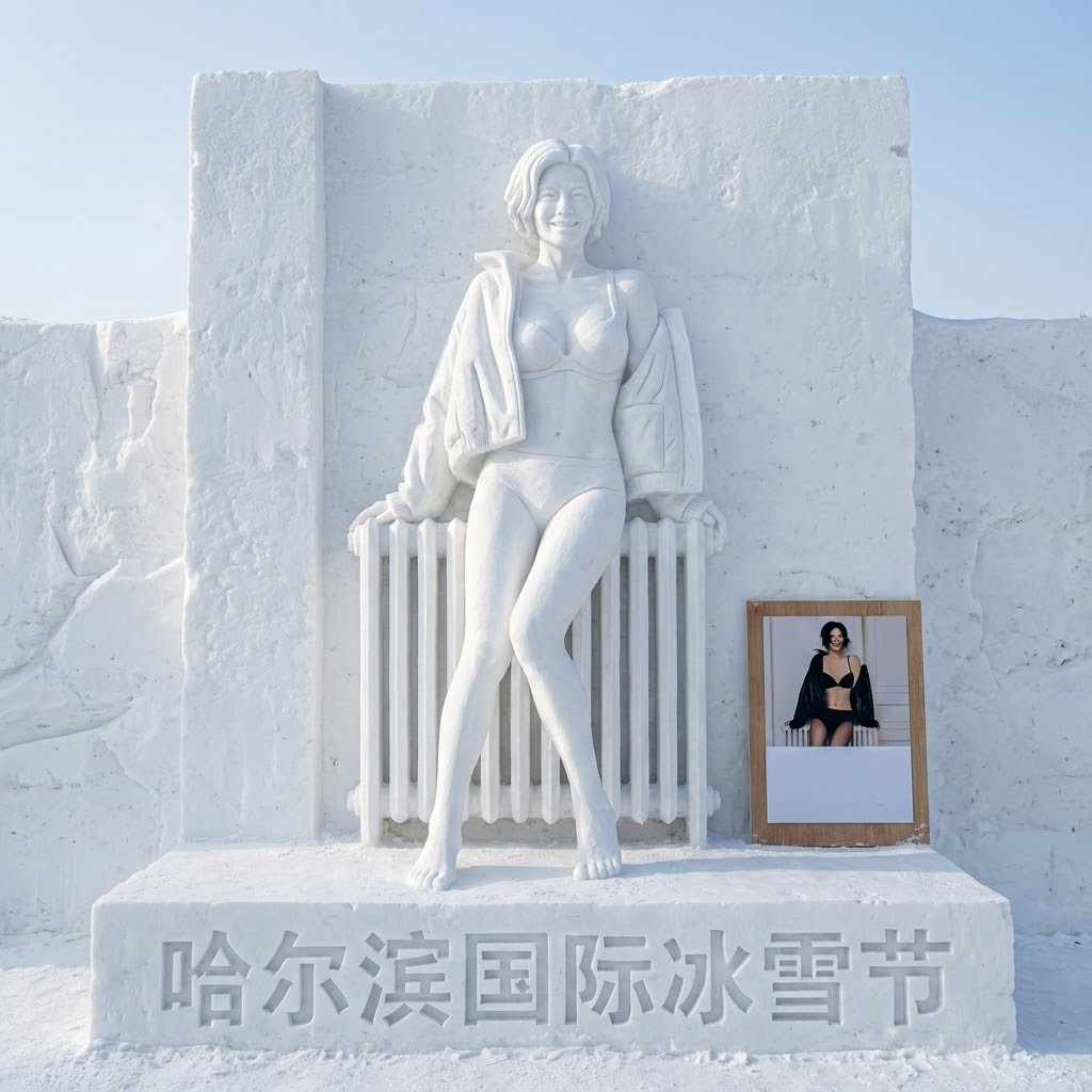 东北雪雕造型风格效果图