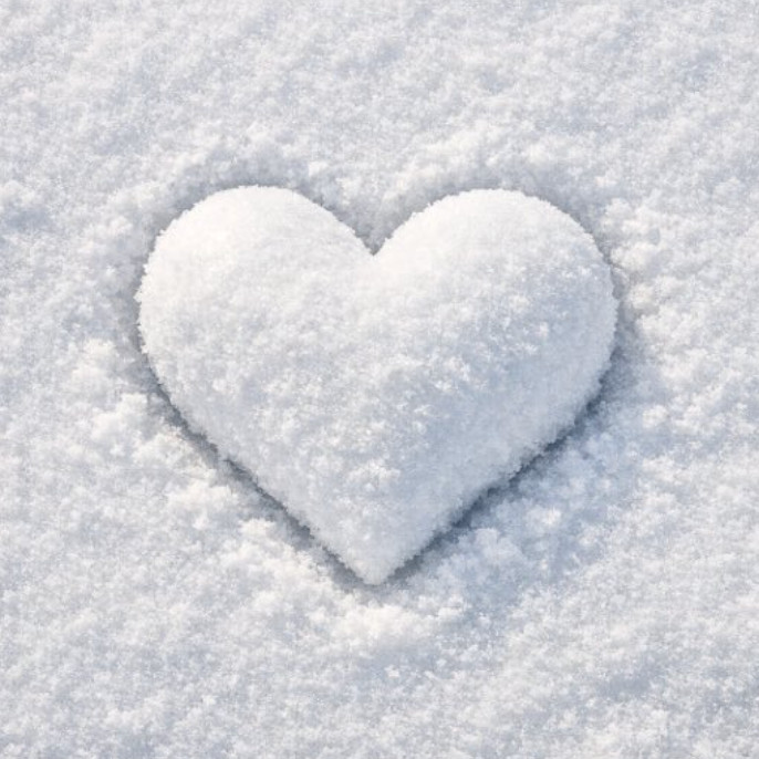 雪地写字风格效果图