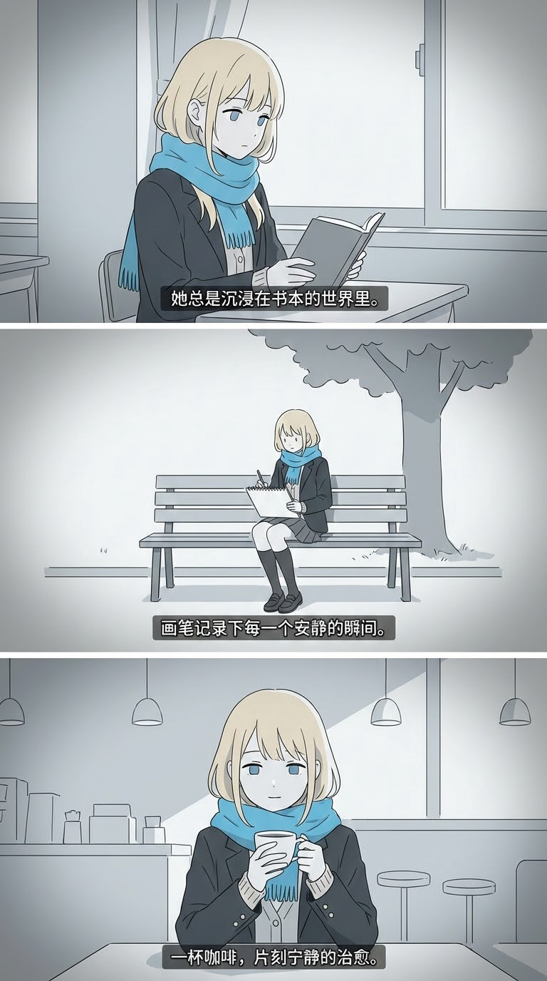 二维扁平叙事插画效果演示