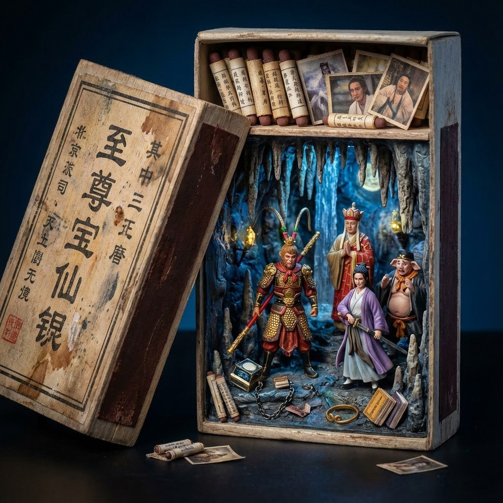 火柴盒里的故事风格效果图