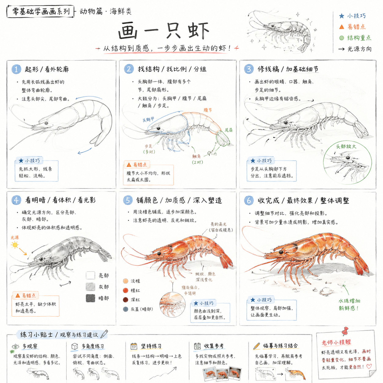 手绘教学图解风格效果图