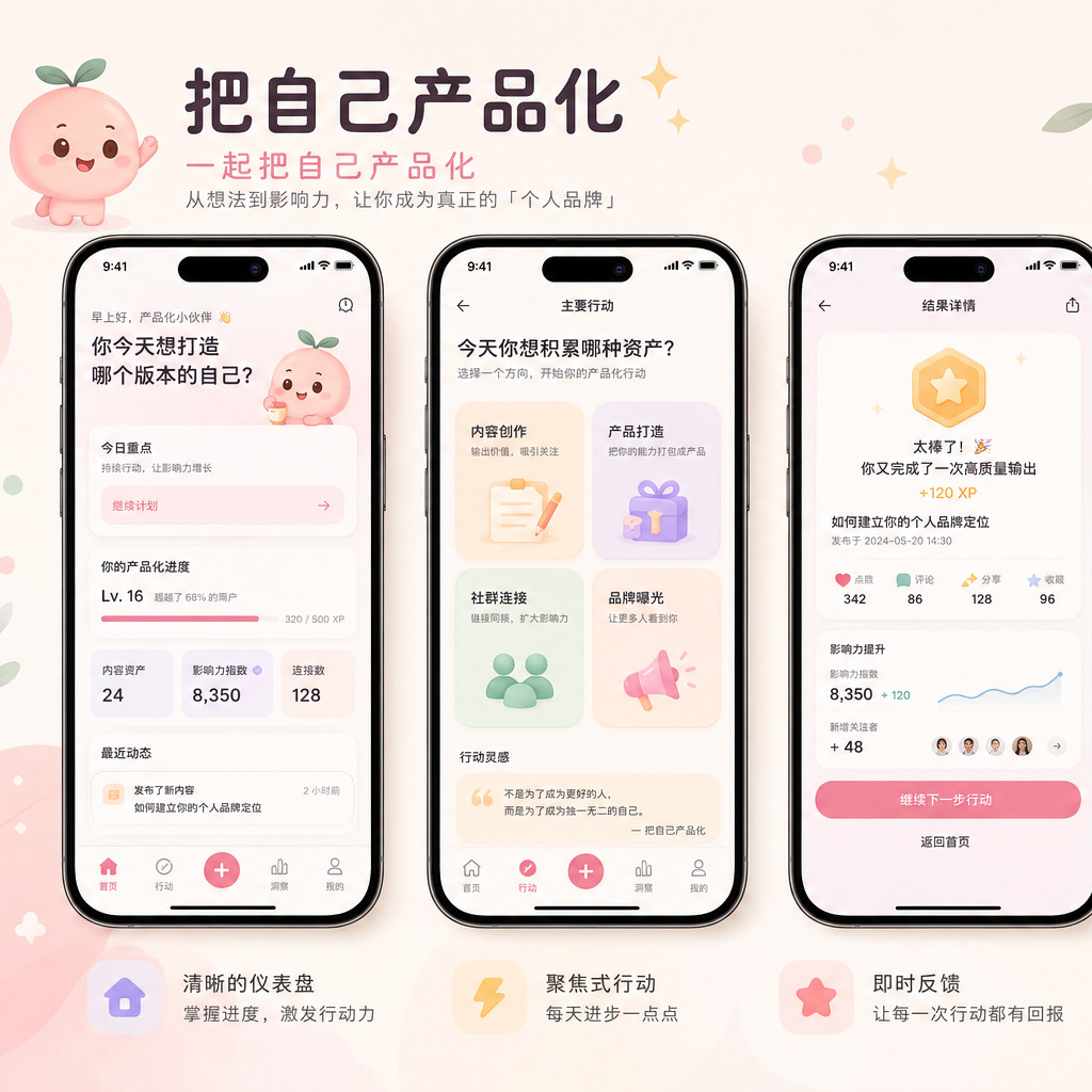 移动应用设计风格效果图