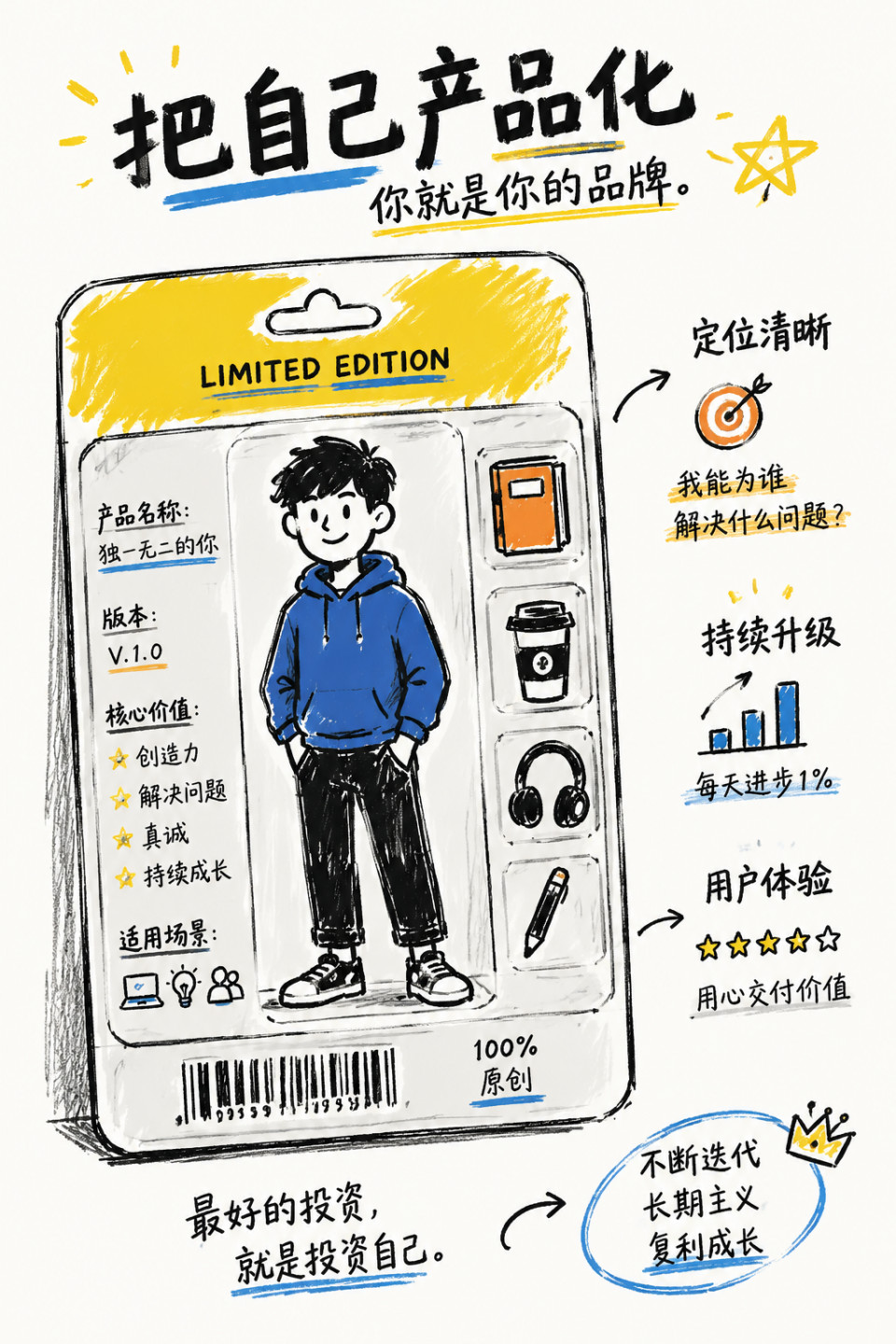 涂鸦速写风效果演示