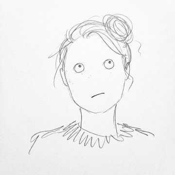 抽象铅笔画风格效果图