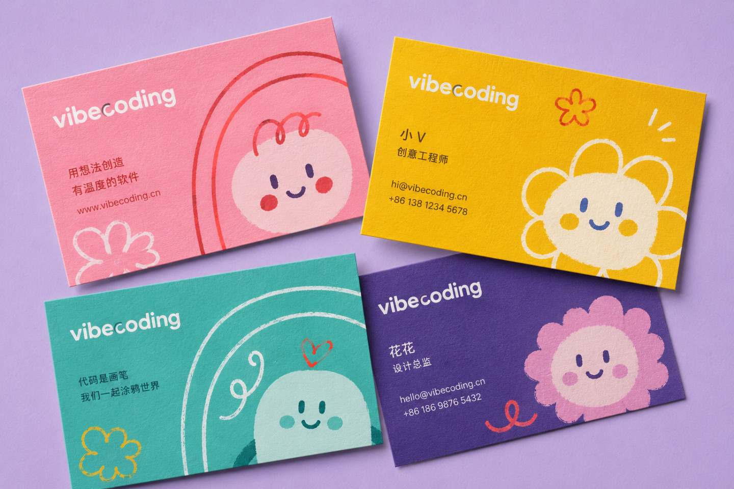 俏皮的名片效果演示