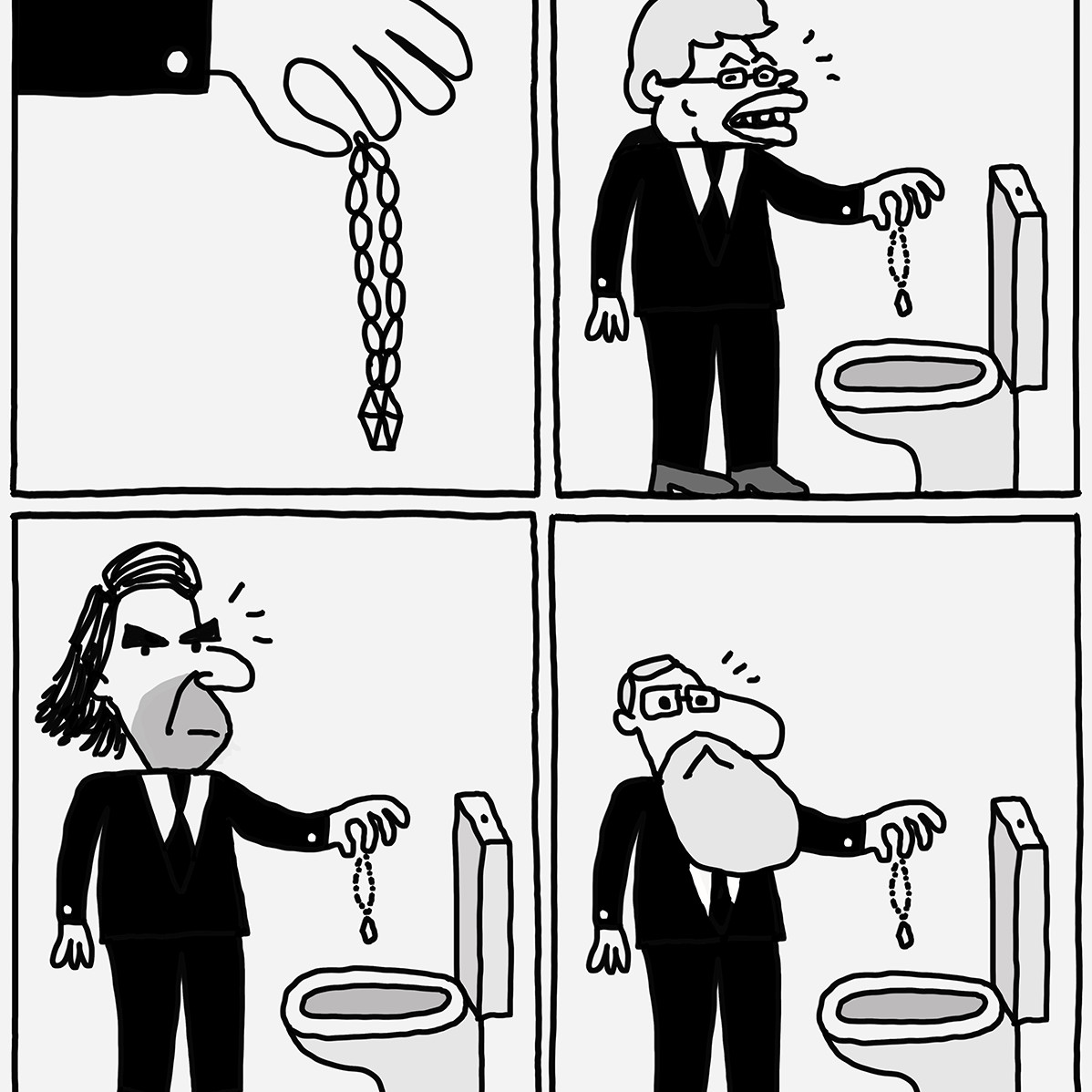 社论漫画风格风格效果图